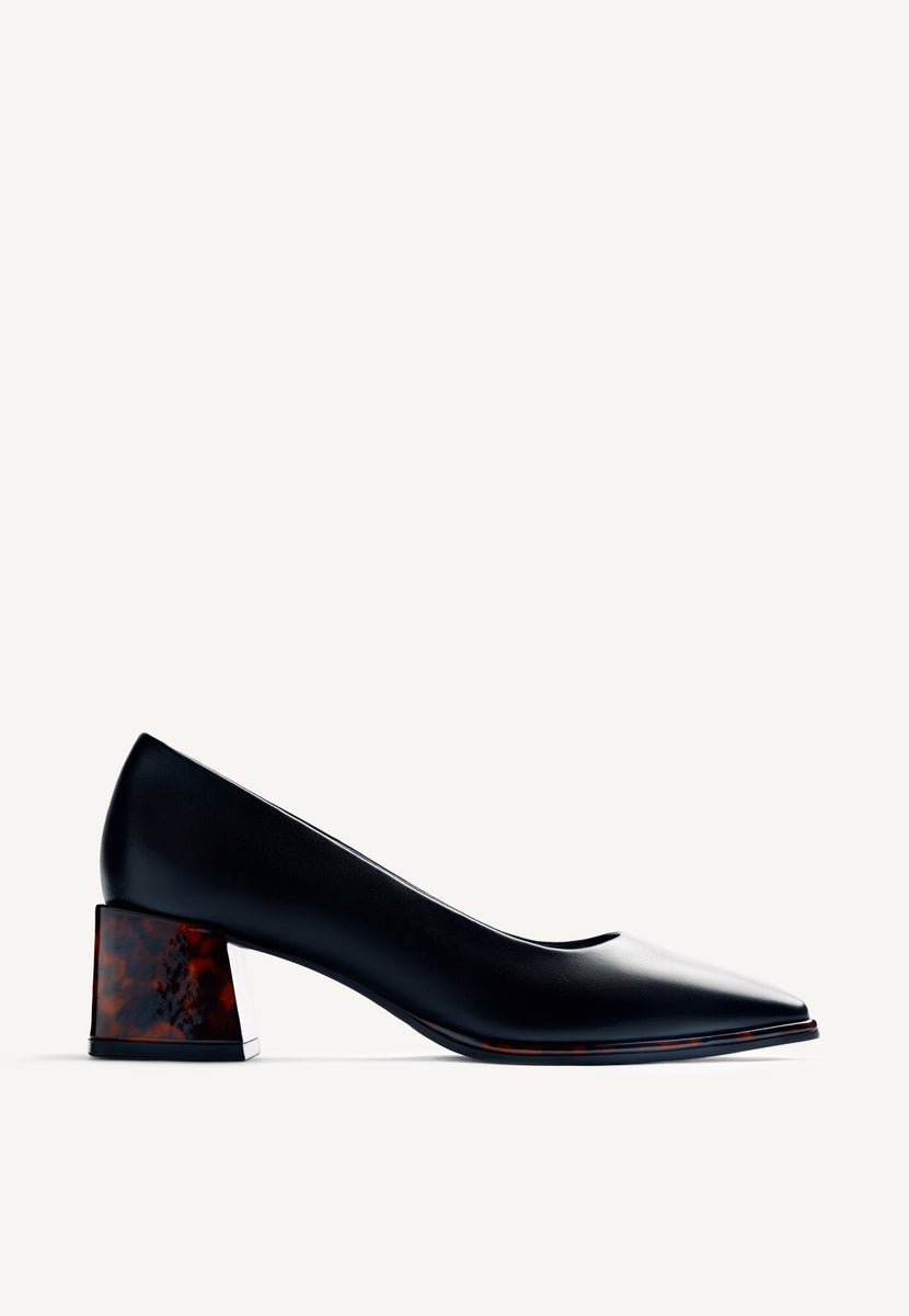 CHAUSSURES À TALONS MARRON 