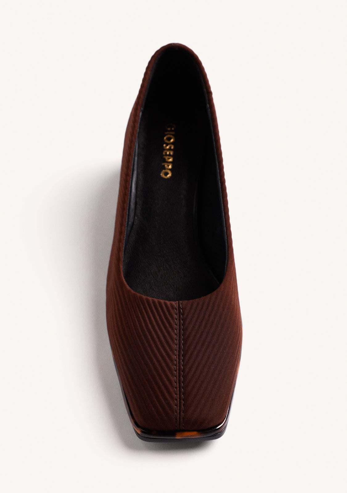SAPATOS DE SALTO MARROM