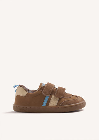 TÊNIS BAREFOOT EM COURO MARROM