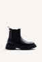 SUEDE BOOTS WITH ZIPPER