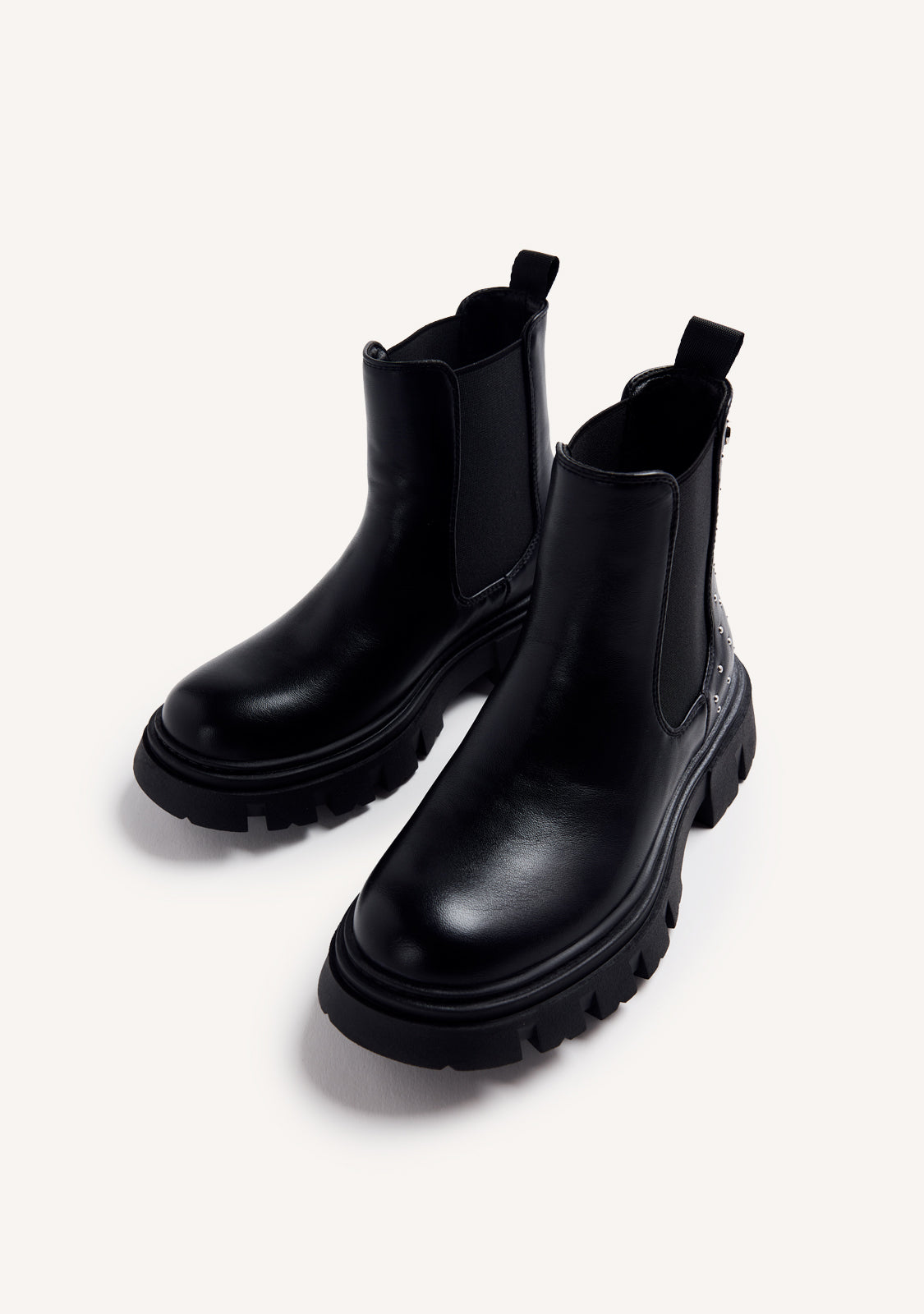 SUEDE BOOTS WITH ZIPPER