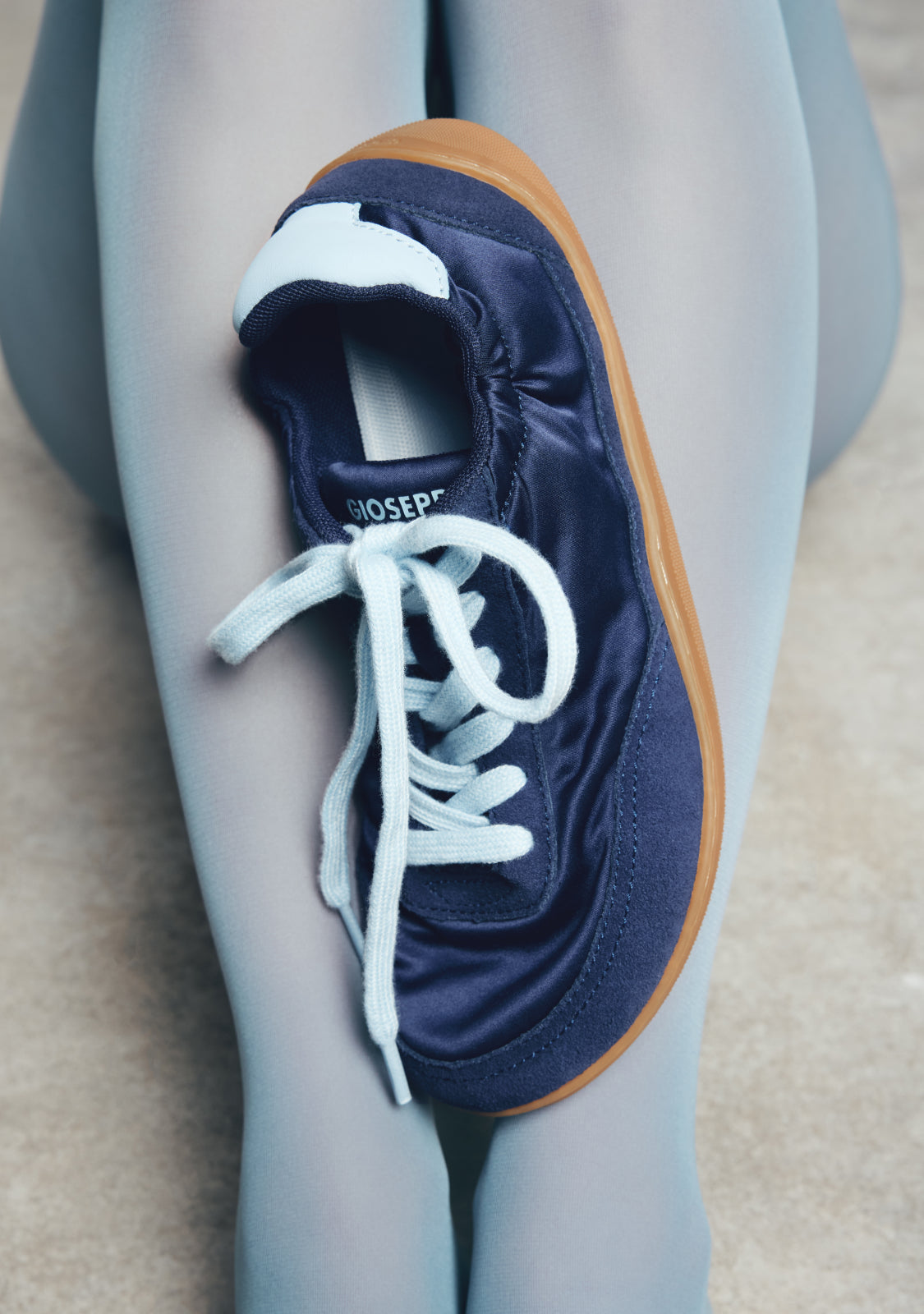 ZAPATILLAS BAREFOOT AZUL MARINO PIEL