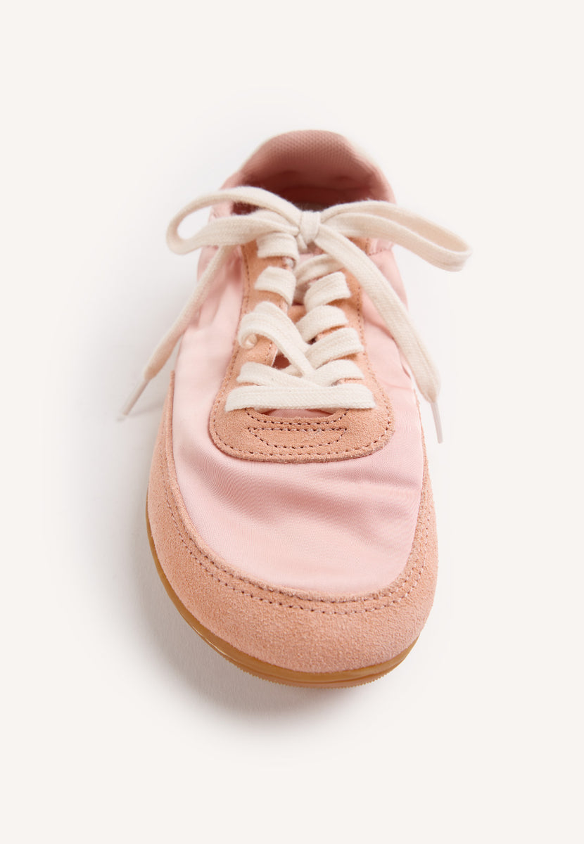 BAREFOOT TERRACOTTA LEATHER SNEAKERS