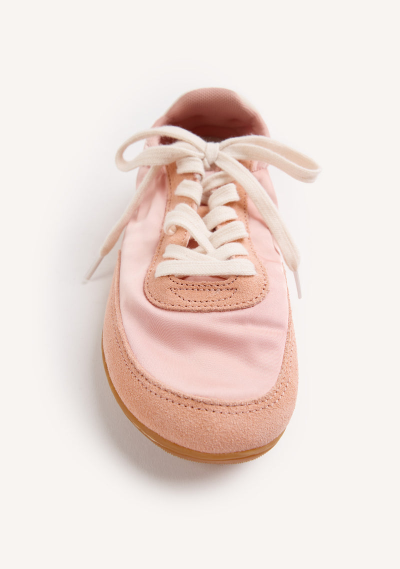 BAREFOOT TERRACOTTA LEATHER SNEAKERS