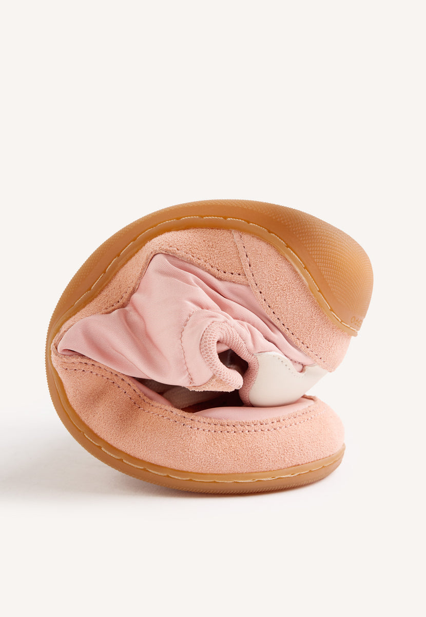 BAREFOOT TERRACOTTA LEATHER SNEAKERS