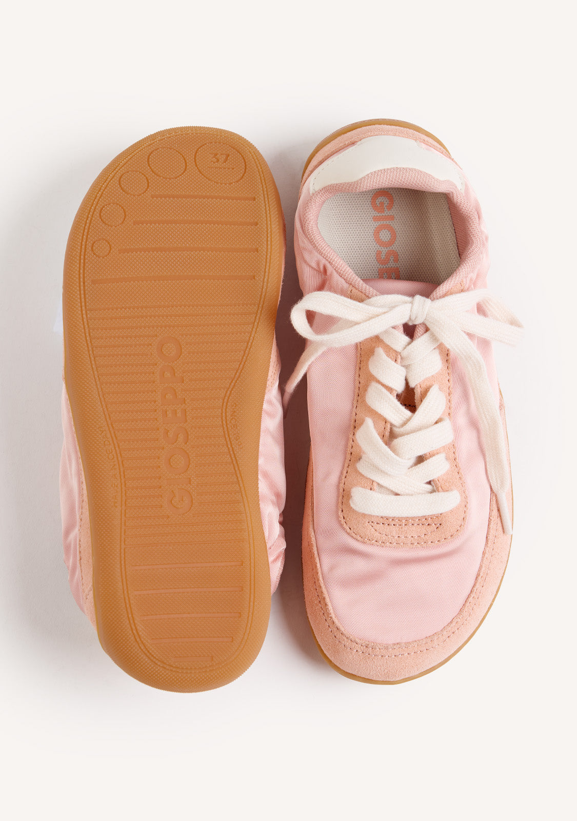 BAREFOOT TERRACOTTA LEATHER SNEAKERS