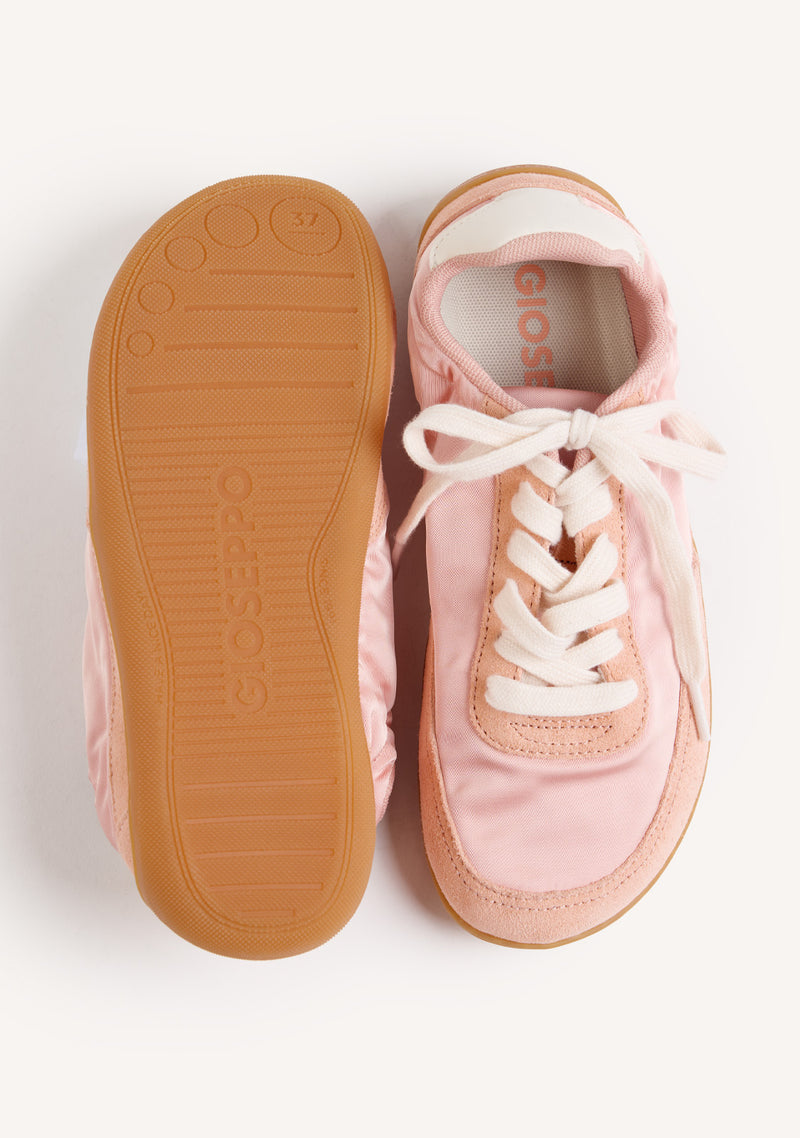 BAREFOOT TERRACOTTA LEATHER SNEAKERS