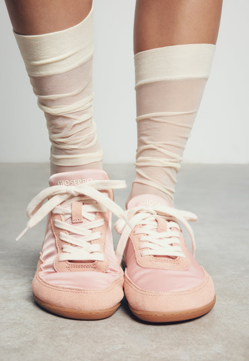 BAREFOOT TERRACOTTA LEATHER SNEAKERS