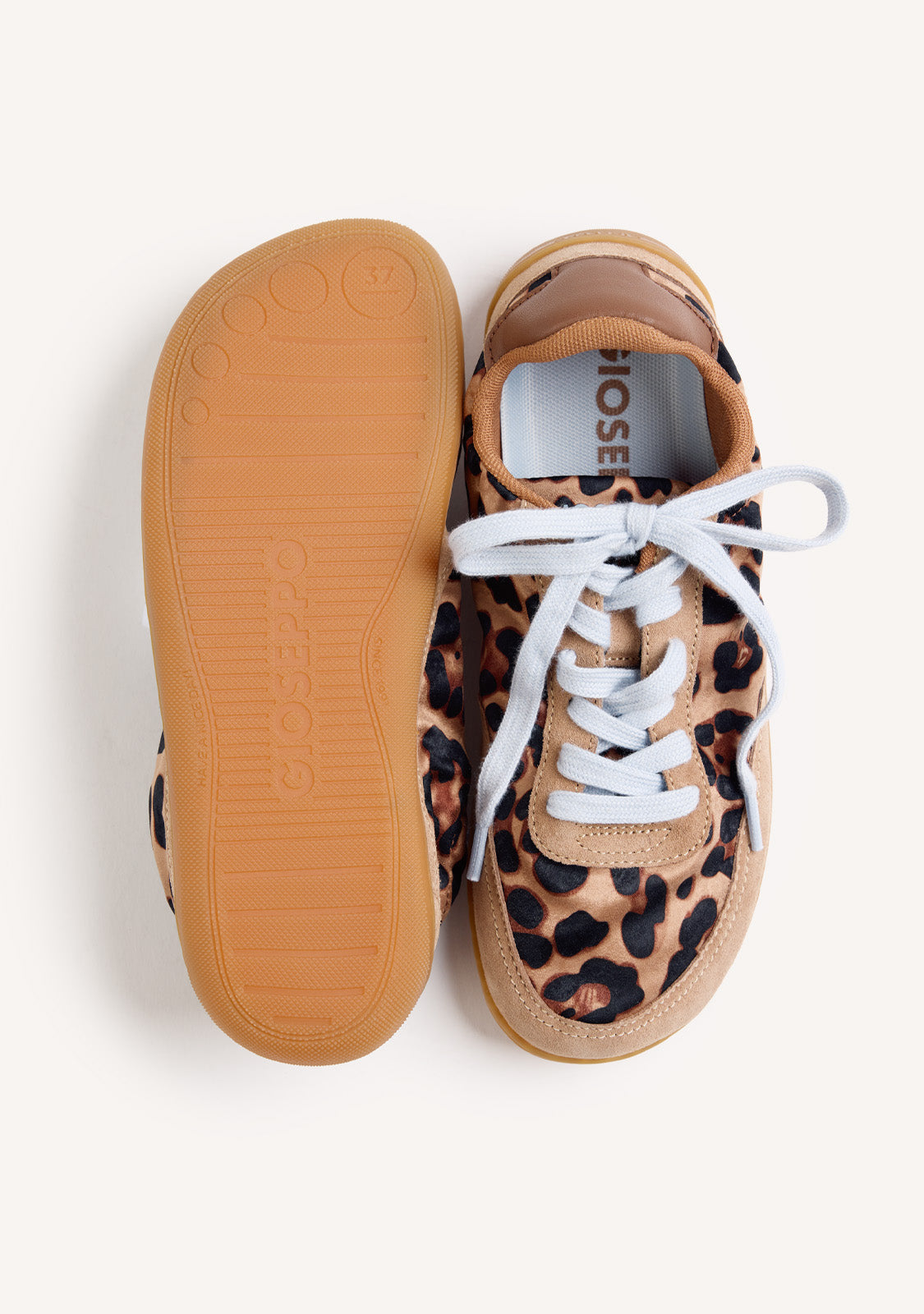 BAREFOOT SNEAKERS WITH ANIMAL PRINT LEATHER