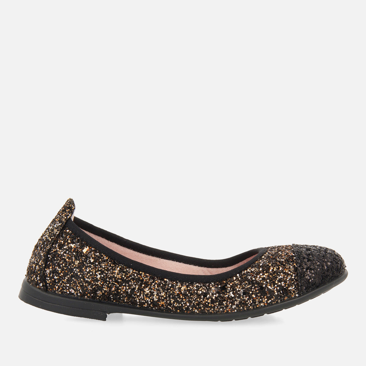 GLITTER BALLET FLATS