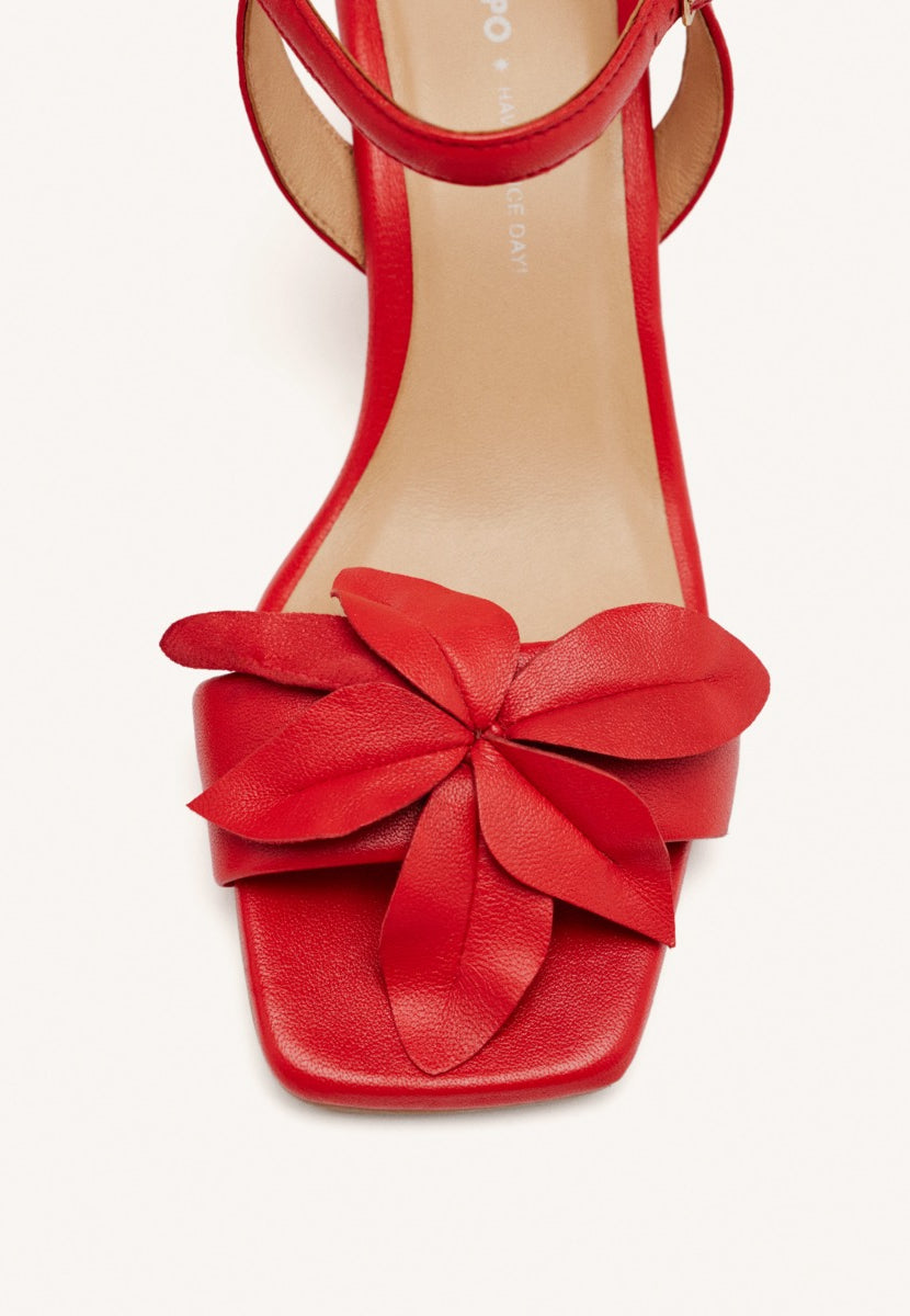 SANDALIAS LAZO PIEL