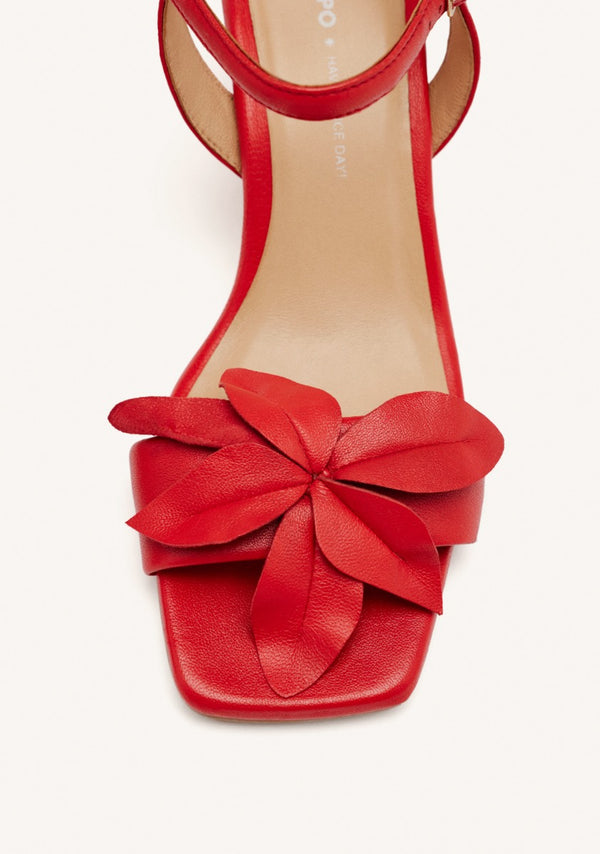 SANDALIAS LAZO PIEL