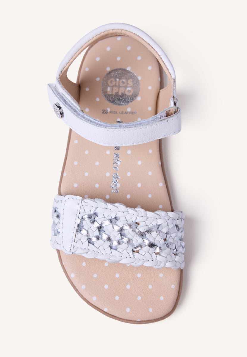 GIOSEPPO BAREFOOT - SANDALI PELLE INTRECCIATA SANDOWN