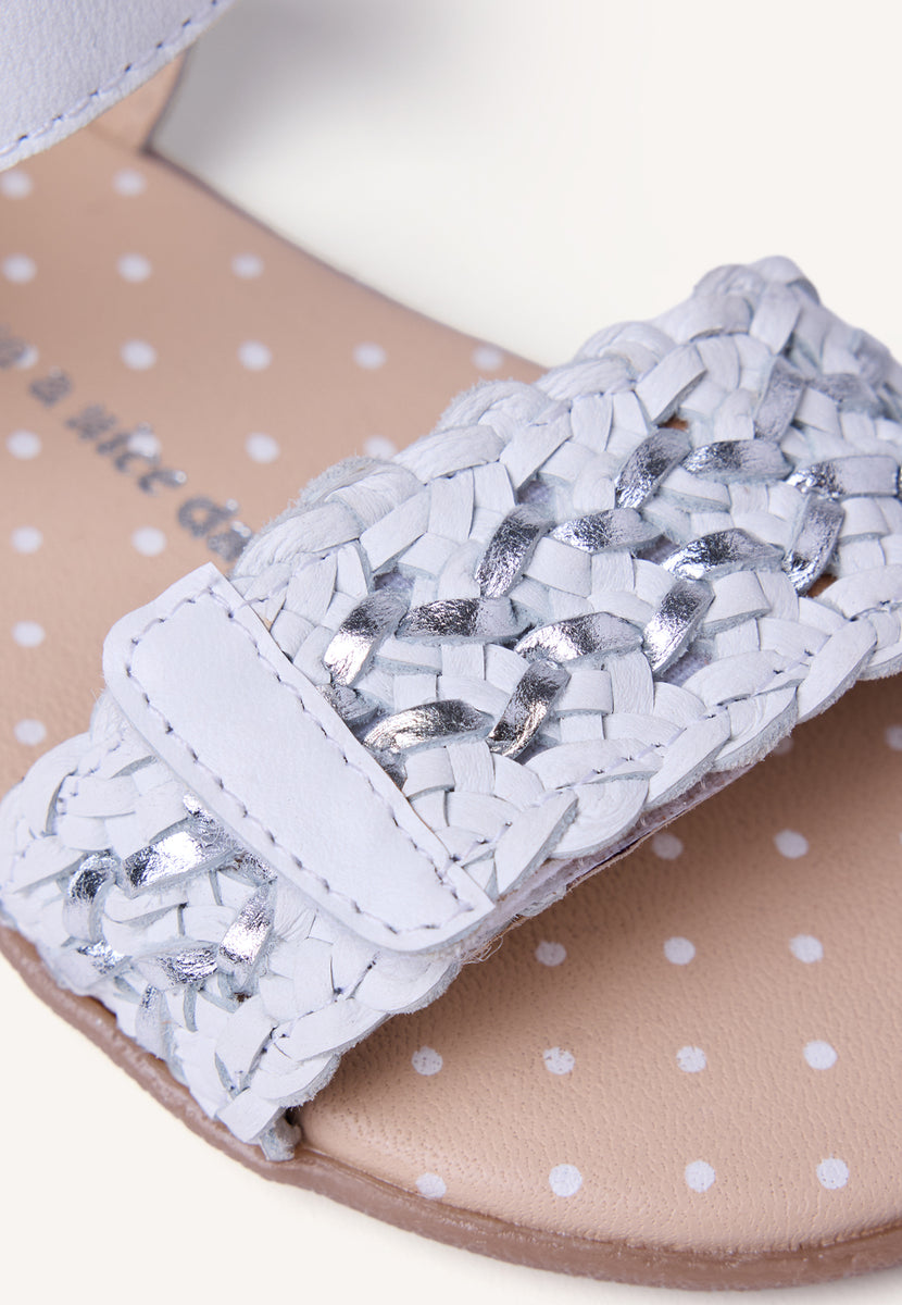 GIOSEPPO BAREFOOT - SANDALI PELLE INTRECCIATA SANDOWN