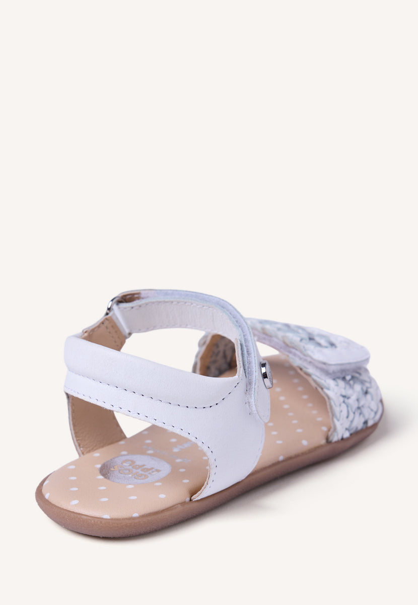 GIOSEPPO BAREFOOT - SANDALI PELLE INTRECCIATA SANDOWN