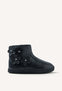 GIOSEPPO BAREFOOT - LEATHER BOOTS FLOWER PEQUOT