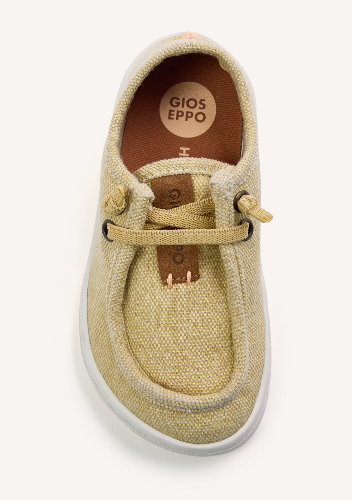 GIOSEPPO BAREFOOT - CANVAS BOAT LOAFERS BULH