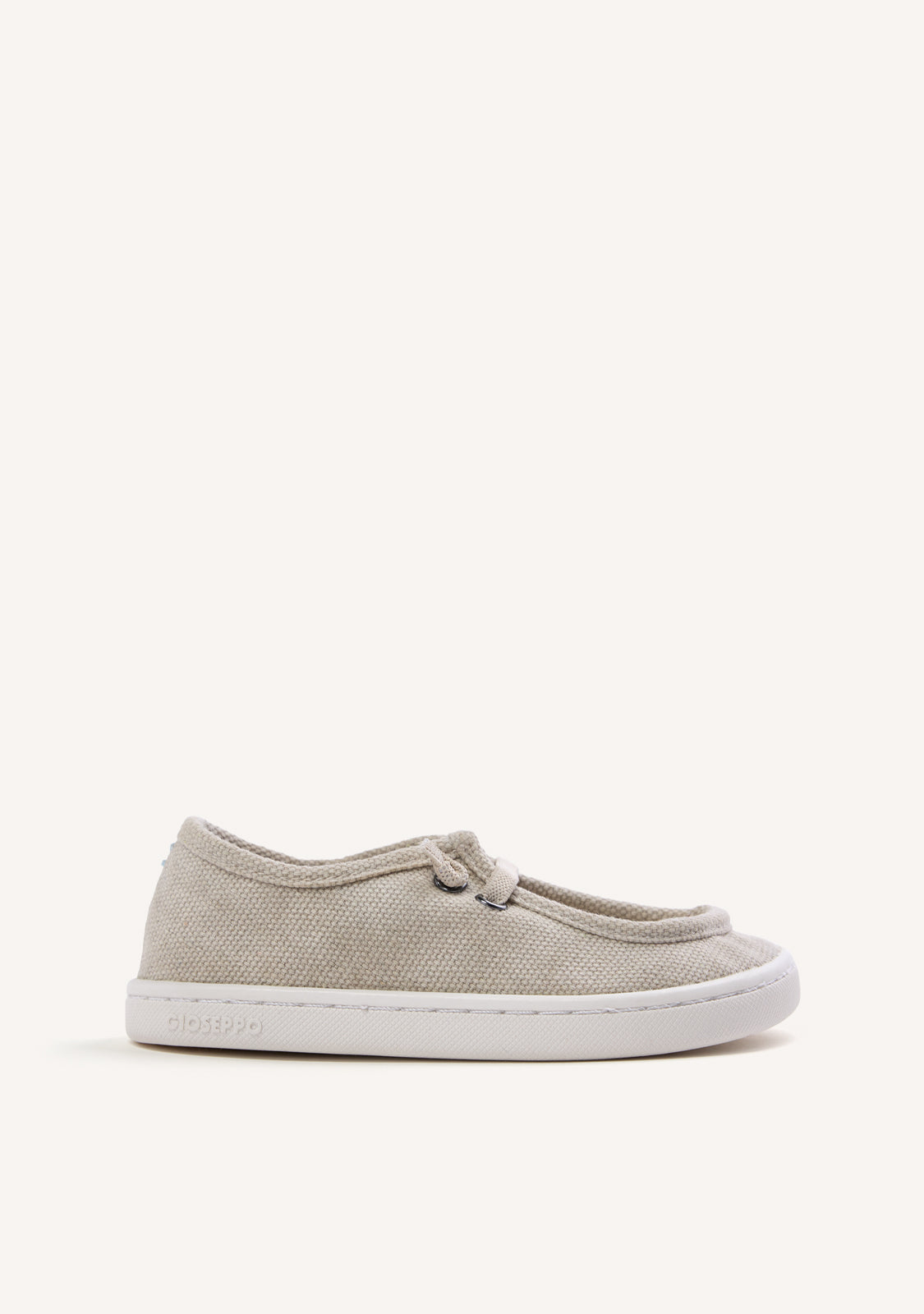 GIOSEPPO BAREFOOT - CANVAS BOAT LOAFERS BULH
