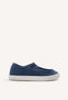 GIOSEPPO BAREFOOT - CANVAS BOAT LOAFERS BULH