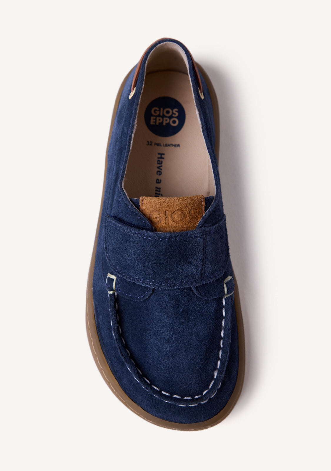 GIOSEPPO BAREFOOT - LEATHER BOAT LOAFERS PANABO