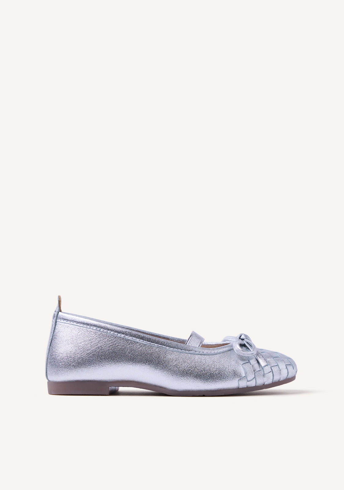 BRAIDED LEATHER BALLET FLATS LARE