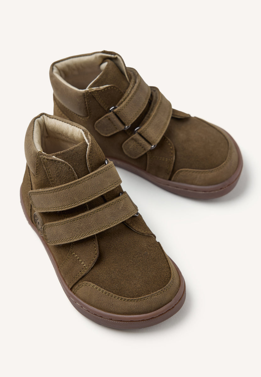 GIOSEPPO BAREFOOT - STIVALI PELLE SCAMOSCIATA KEEGO