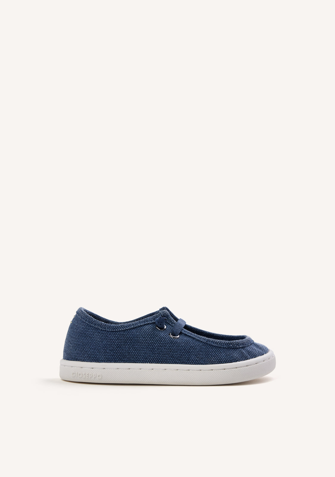 GIOSEPPO BAREFOOT - CANVAS BOAT LOAFERS BULH