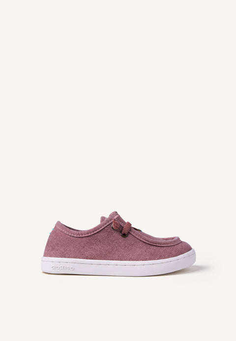 GIOSEPPO BAREFOOT - CANVAS BOAT LOAFERS BULH