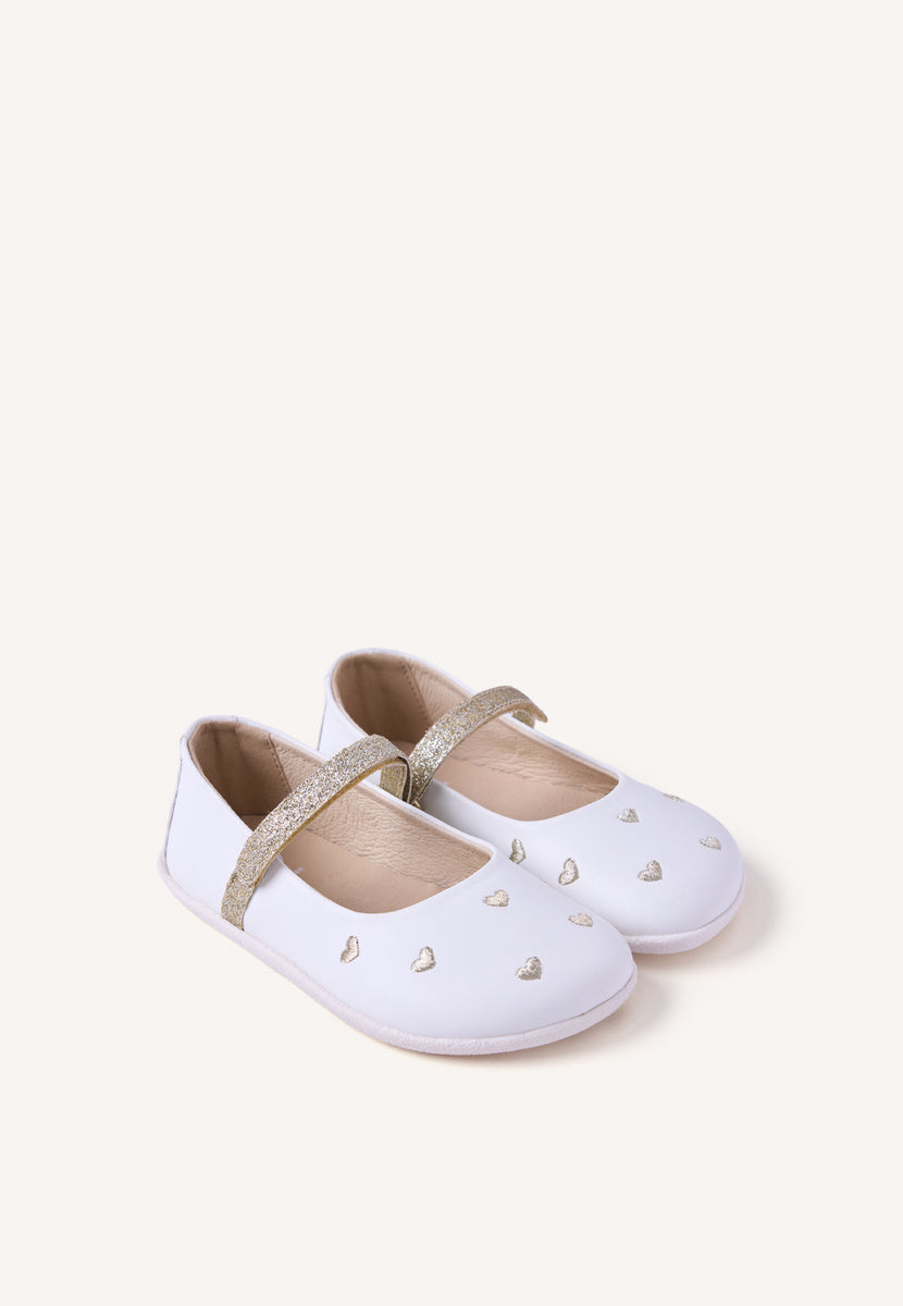 BAILARINAS BAREFOOT PIEL BRILLO HEMSE