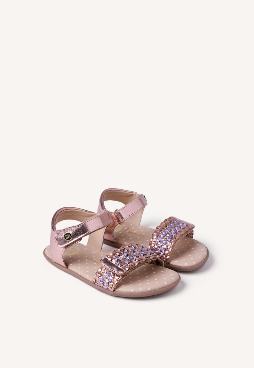 SANDALIAS BAREFOOT PIEL TRENZADA SANDOWN