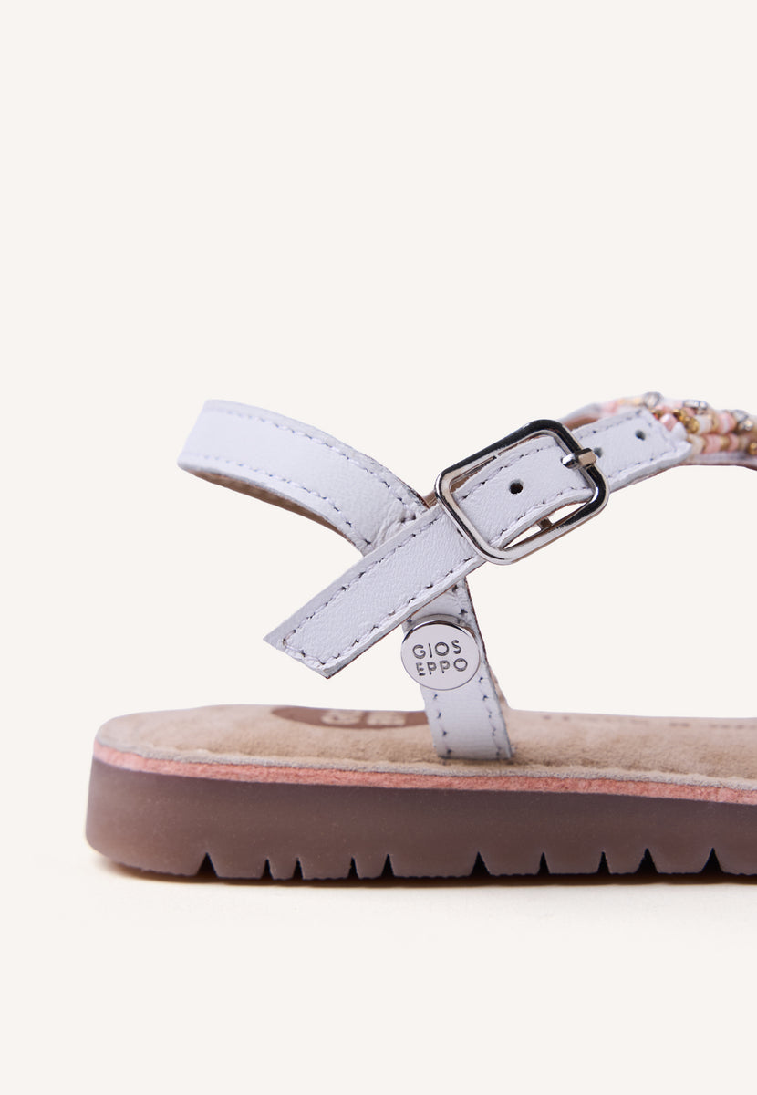 SANDALIAS PIEL CUENTAS BARAGOI