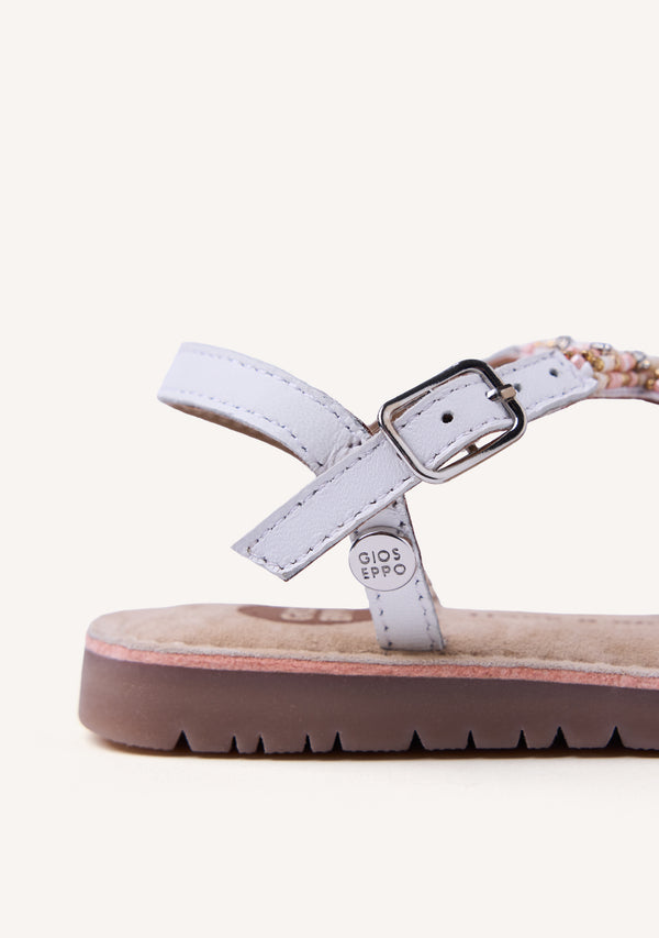 SANDALIAS PIEL CUENTAS BARAGOI