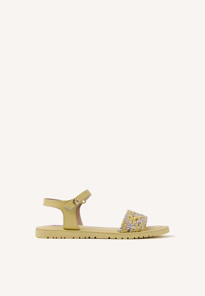 SANDALIAS PIEL TRENZADA MAHIU