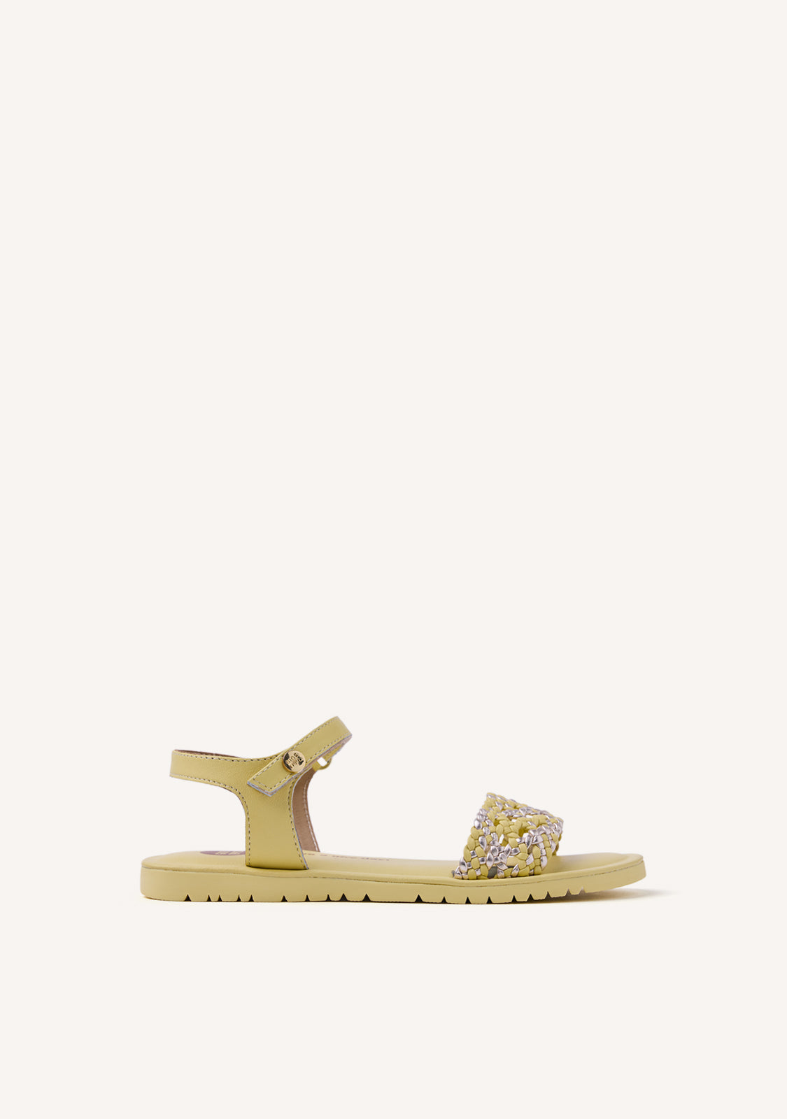 BRAIDED LEATHER SANDALS MAHIU