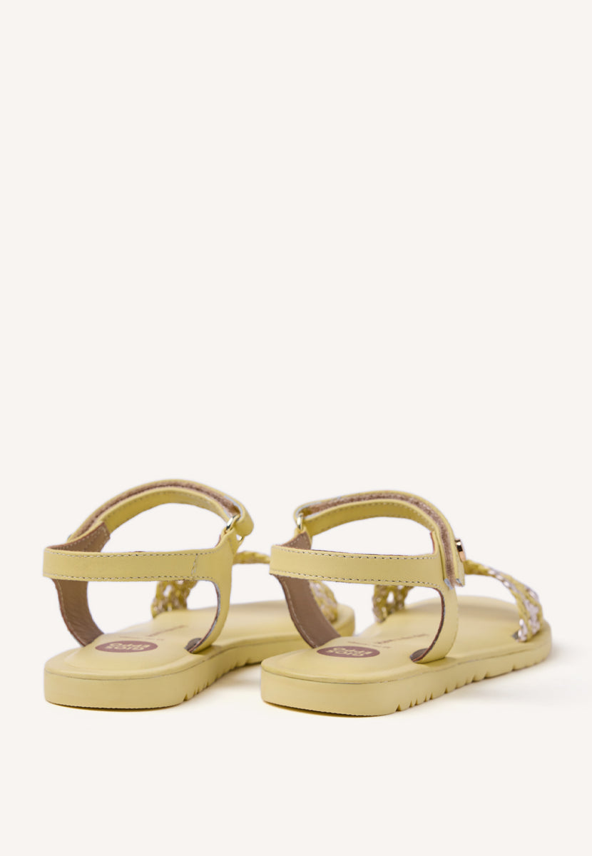 SANDALIAS PIEL TRENZADA MAHIU