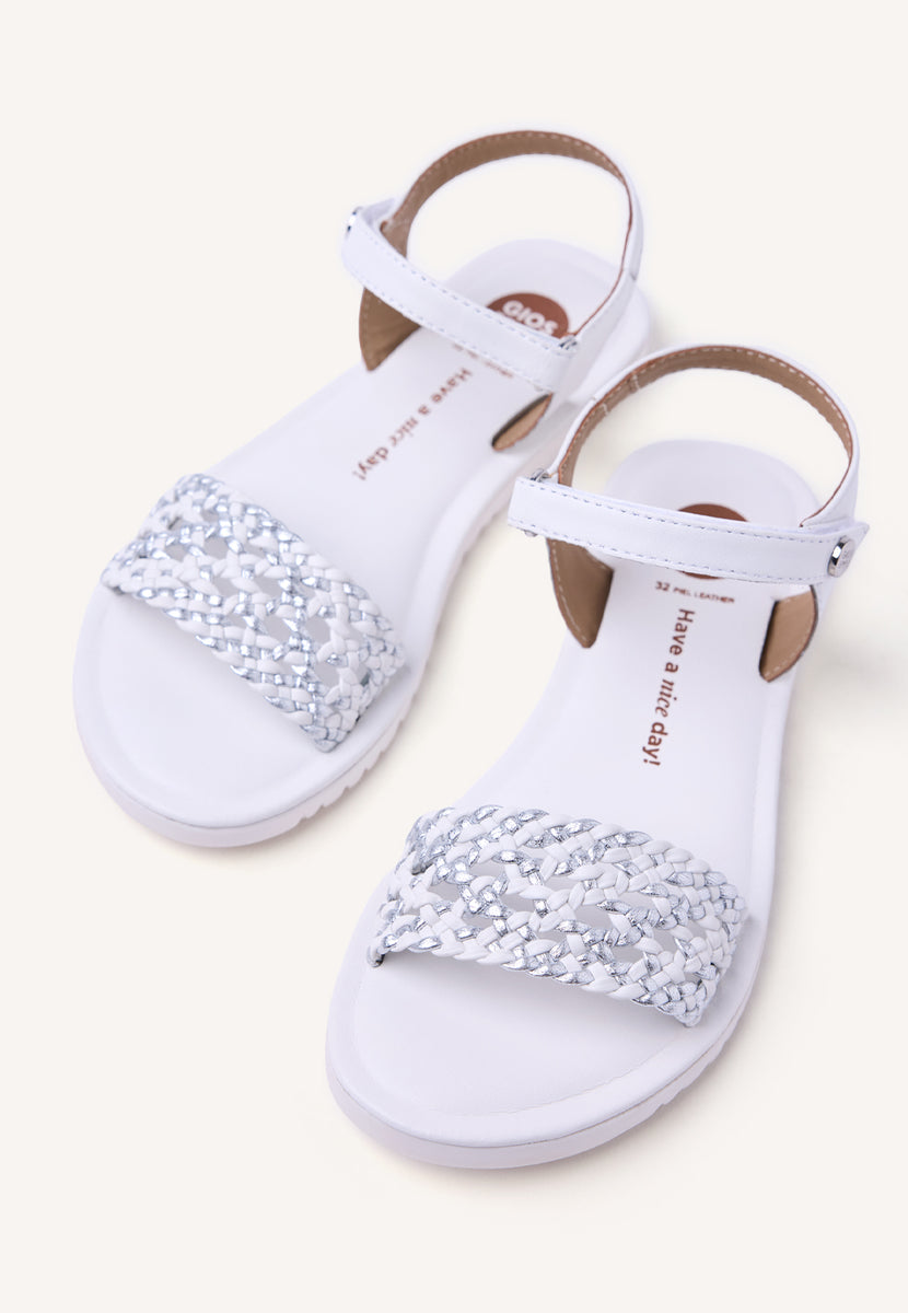 SANDALIAS PIEL TRENZADA MAHIU