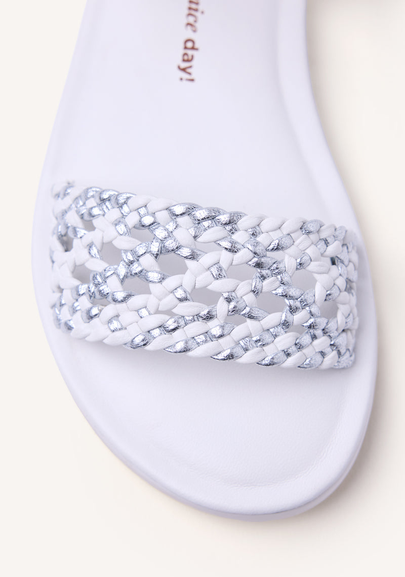 SANDALIAS PIEL TRENZADA MAHIU