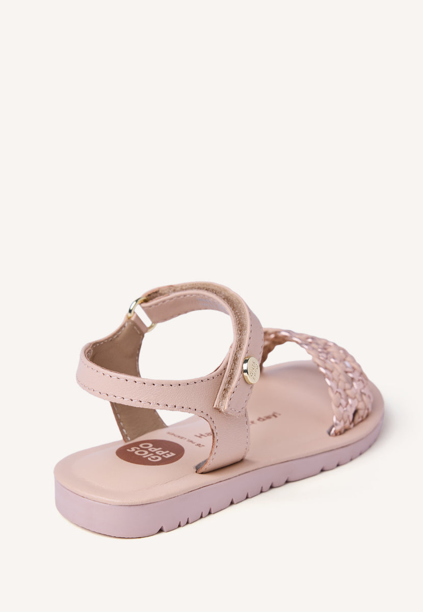 SANDALIAS PIEL TRENZADA MAHIU