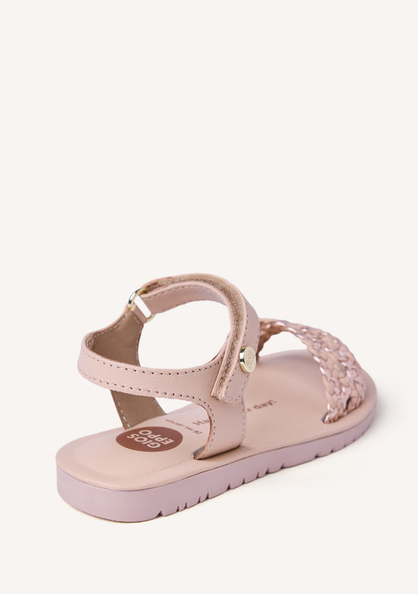 SANDALIAS PIEL TRENZADA MAHIU