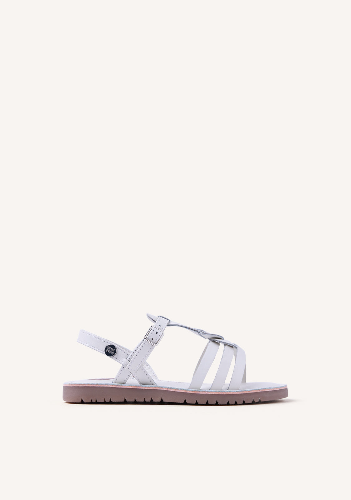 SHINY LEATHER SANDALS BEARSDEN