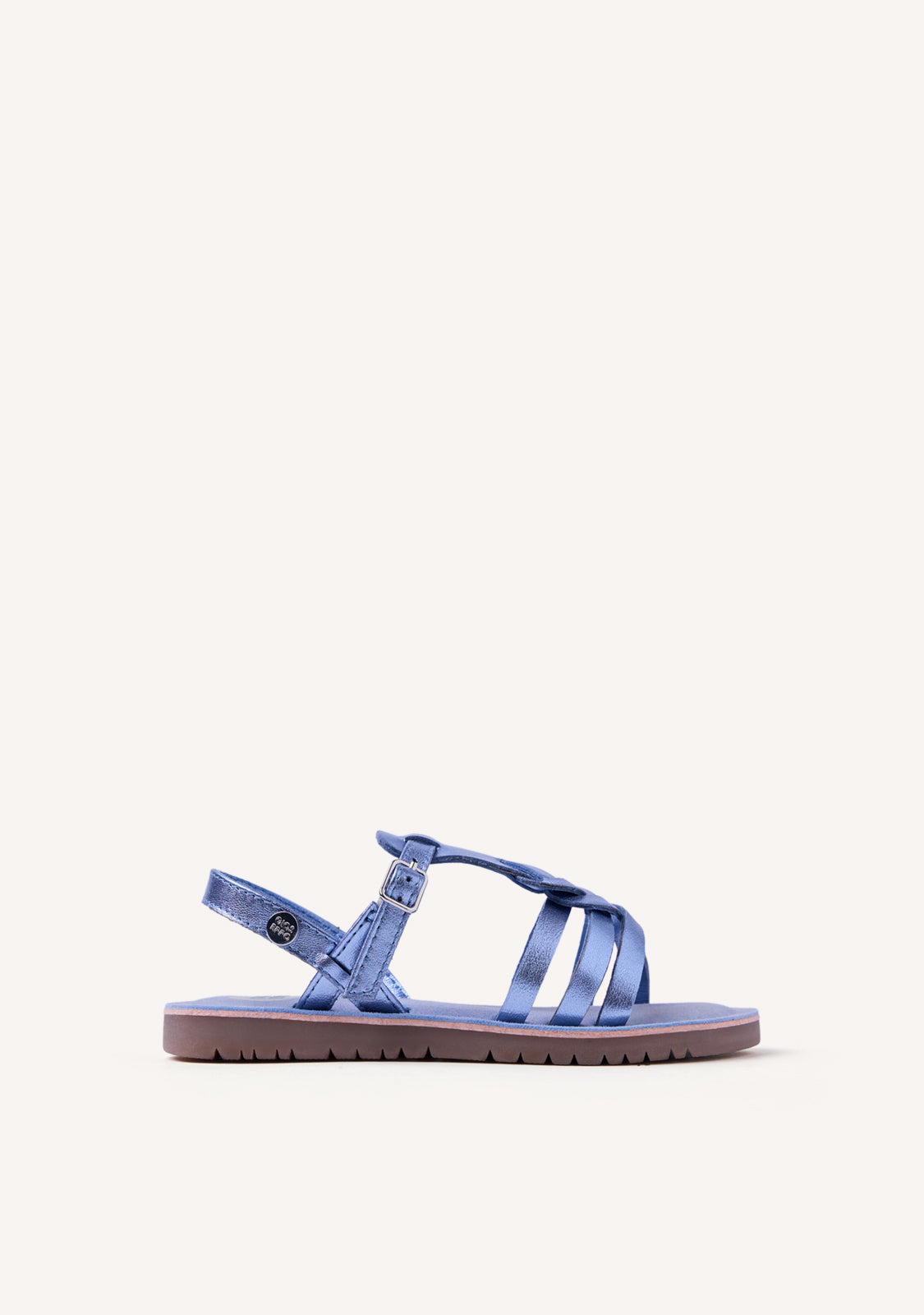 SHINY LEATHER SANDALS BEARSDEN