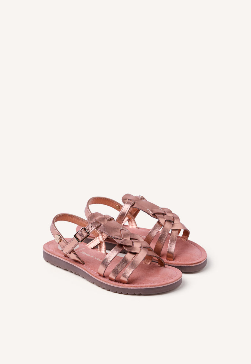 SANDALIAS PIEL BRILLO BEARSDEN