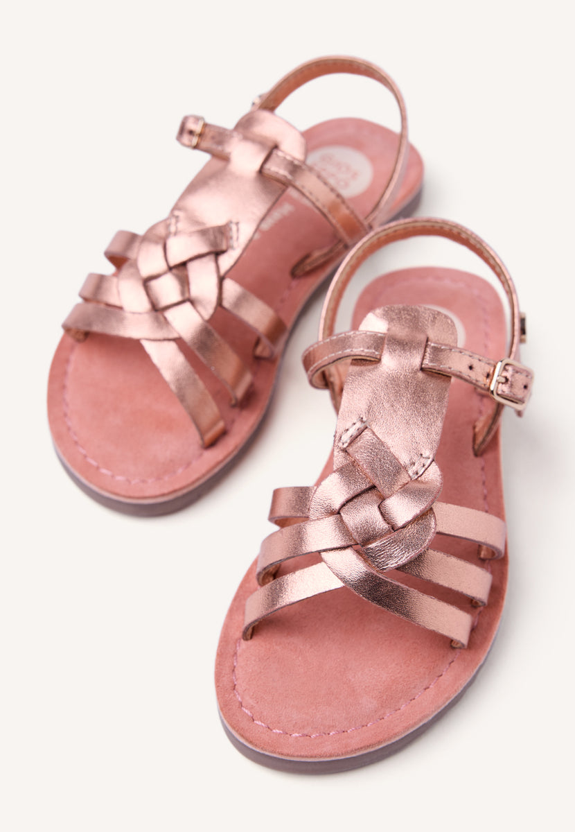 SANDALIAS PIEL BRILLO BEARSDEN