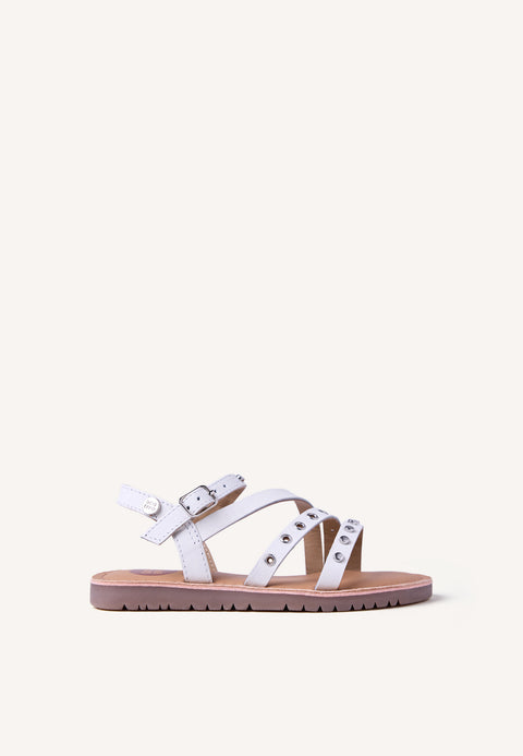 SANDALIAS PIEL, TACHAS Y OLLADOS AWASI