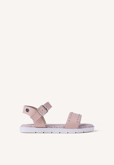SANDALIAS PIEL TACHAS CABERFAE