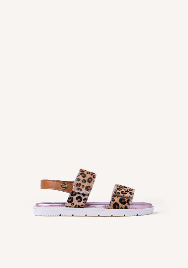 ANIMAL PRINT SANDALS NEZEGA