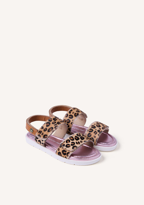 ANIMAL PRINT SANDALS NEZEGA