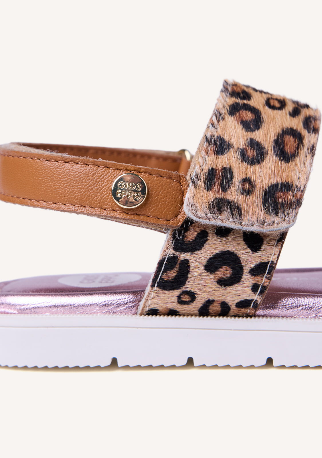 ANIMAL PRINT SANDALS NEZEGA
