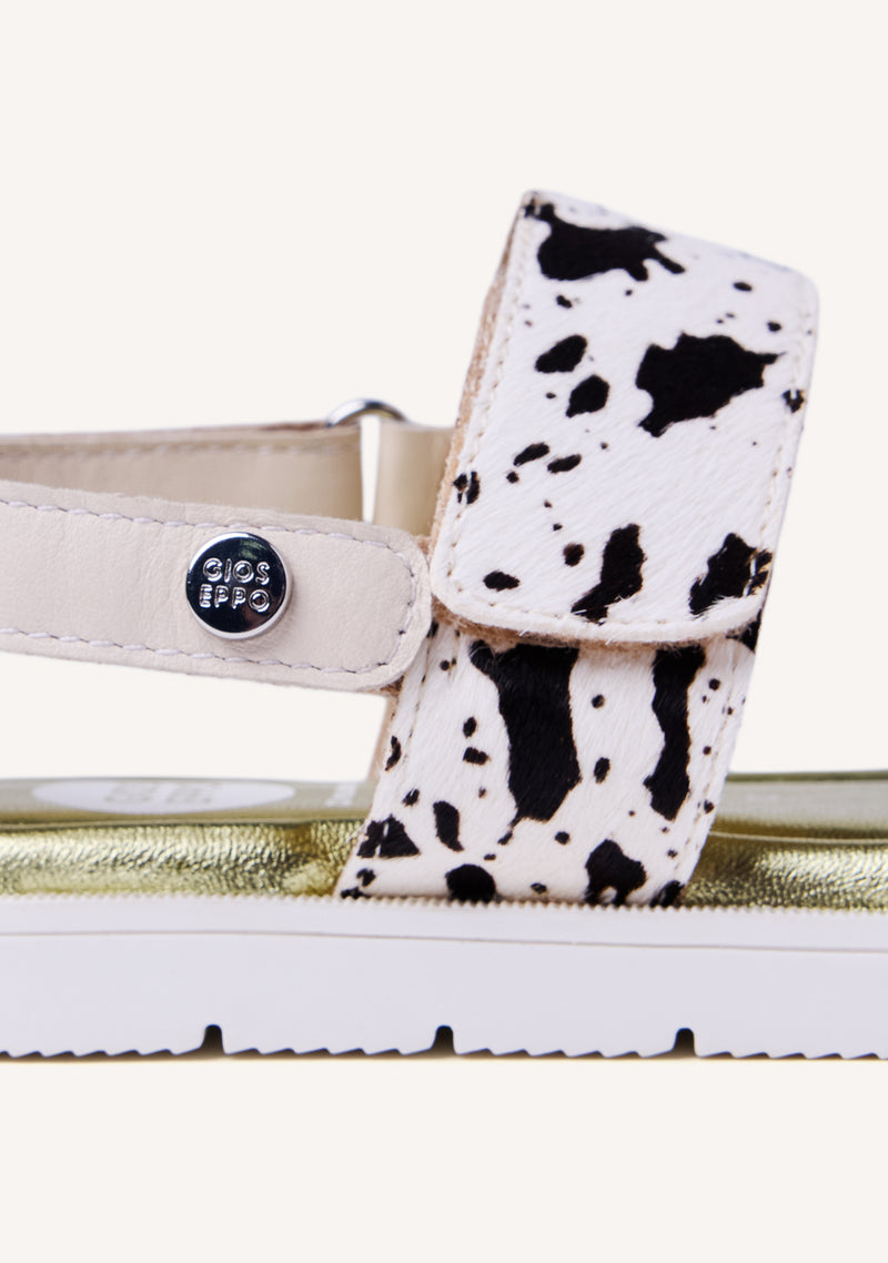 SANDALIAS ESTAMPADO ANIMAL NEZEGA