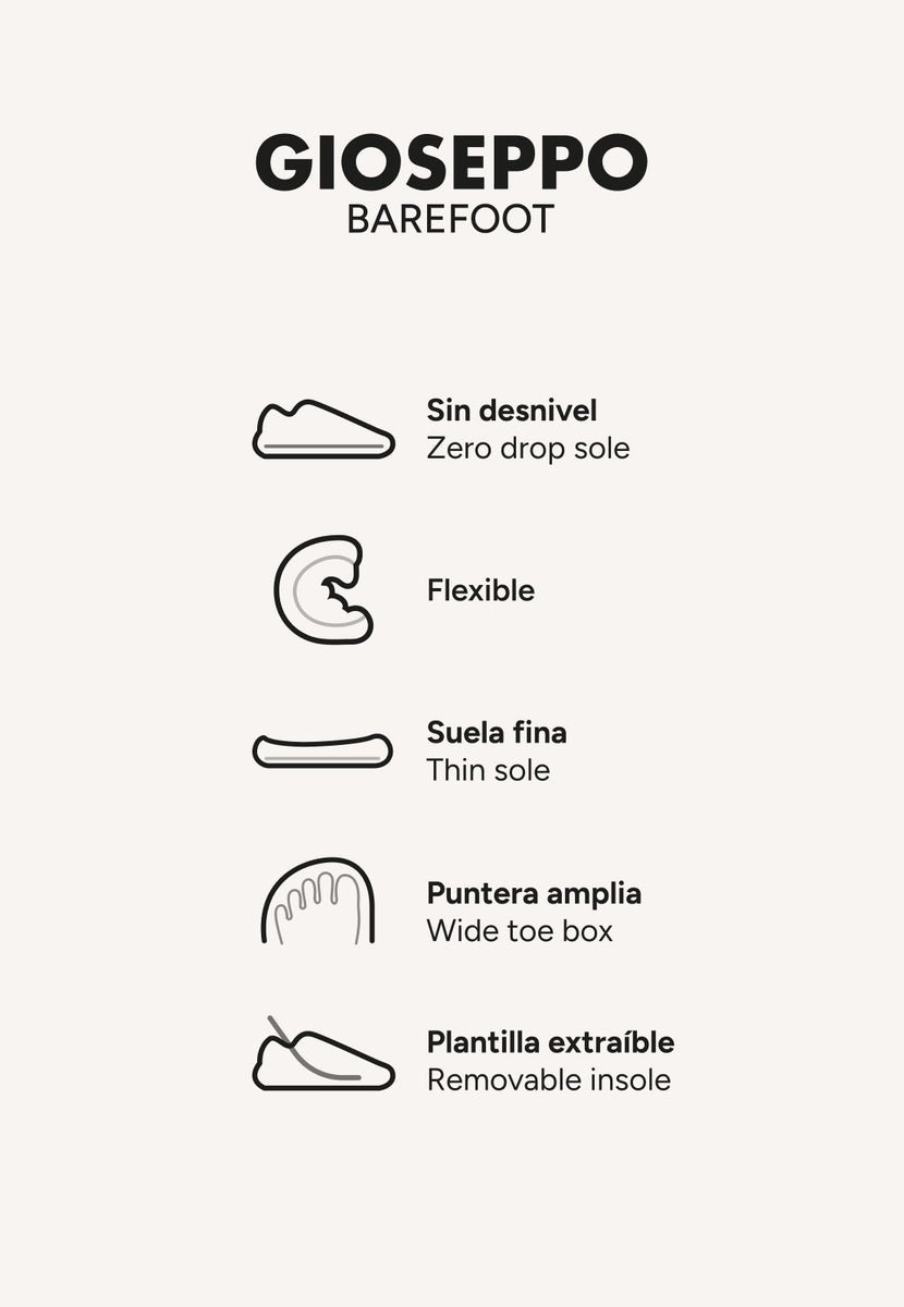 GIOSEPPO BAREFOOT - STUDDED LEATHER SANDALS TANDAG